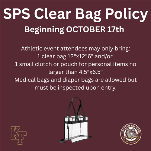  Clear Bag Policy